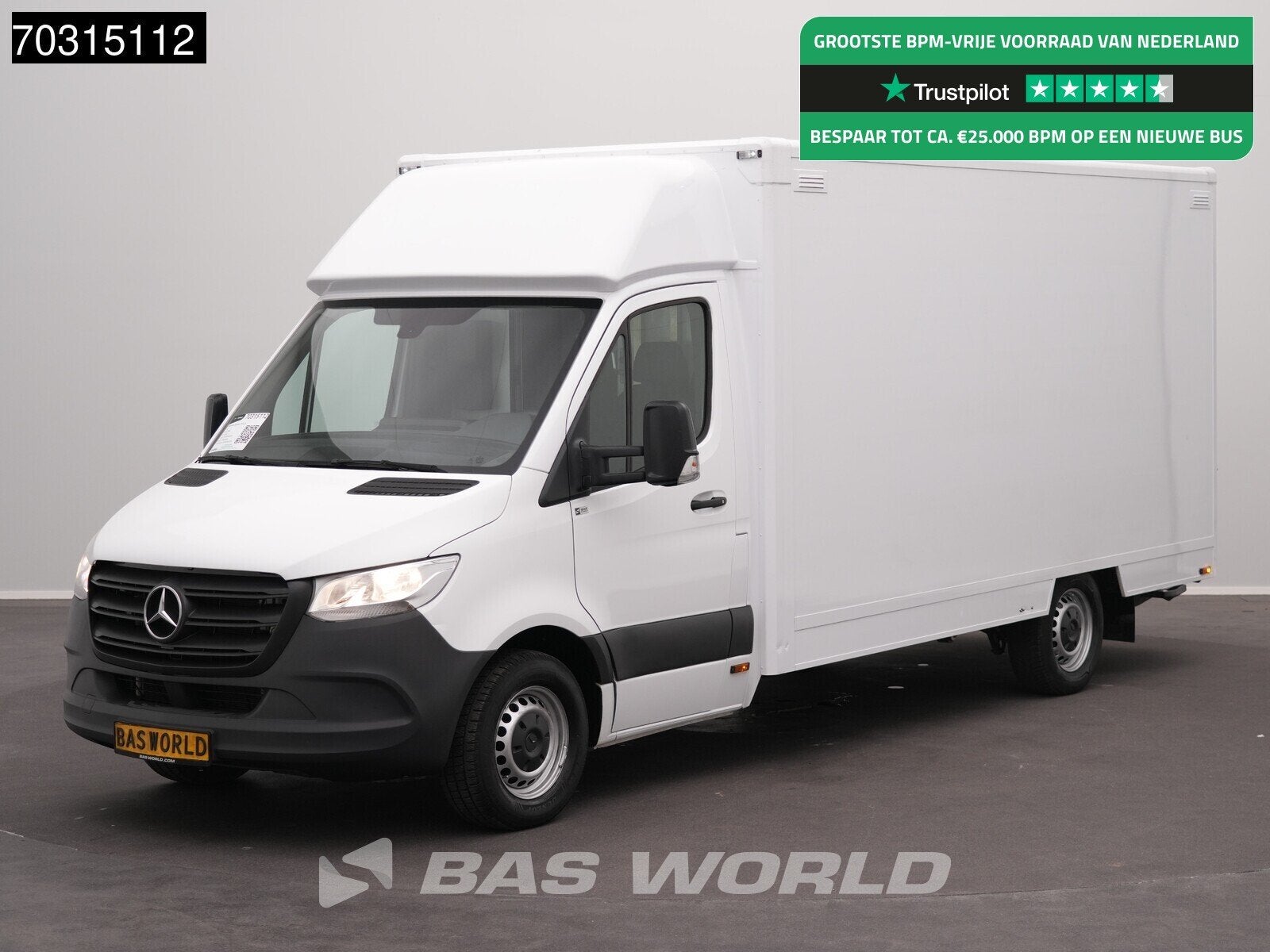 Mercedes Sprinter 315 CDI Automaat Airco Bakwagen Verkoopwag, Auto's, Automaat, Stof, Gebruikt, Euro 6