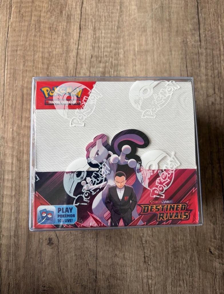 Pokemon Destined Rivals Booster Box (Geseald), Ophalen of Verzenden, Nieuw, Boosterbox