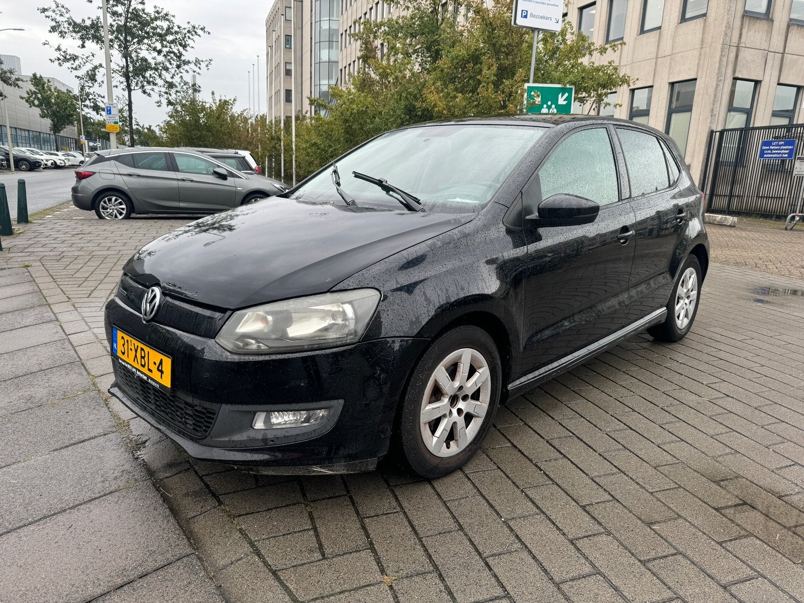 Volkswagen Polo 1.2 TDI EURO5 BM 2012 Zwart EXPORT ONLY, Voorwielaandrijving, Euro 5, Stof, 74 pk