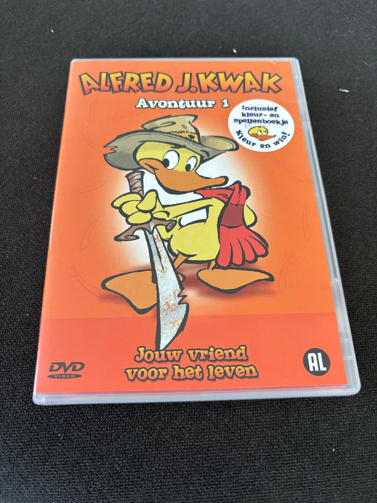 Alfred J. Kwak - Avontuur 1 DVD - Jouw vriend voor het leven, Cd's en Dvd's, Animatie, Alle leeftijden, Inclusief boekje, Film