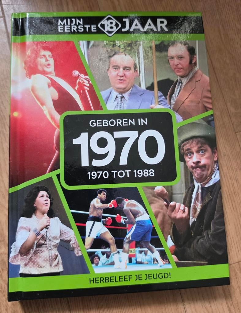 Mijn eerste 18 jaar - Geboren in 1970, Ophalen of Verzenden, Mijn eerste 18 jaar