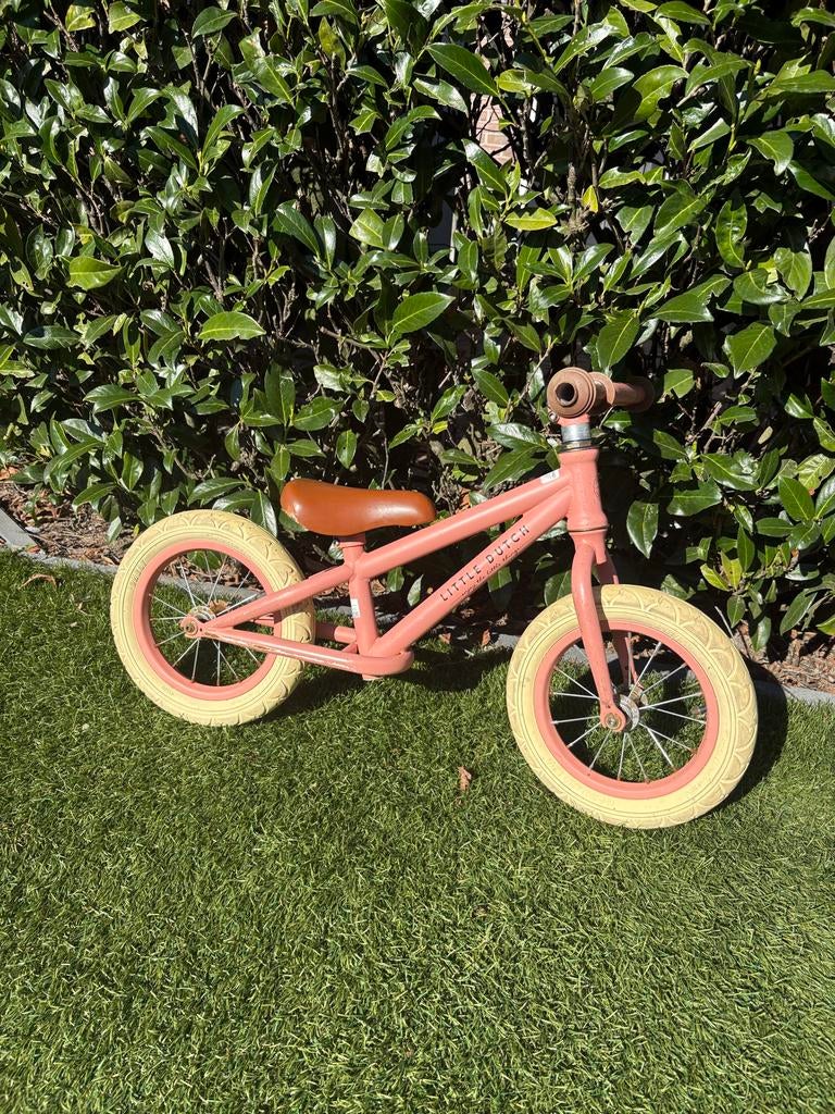 Little Dutch loopfiets roze, Ophalen, Gebruikt, Loopfiets