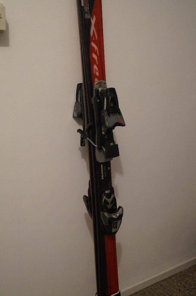 Ski s salomon 155 á 160cm ,met stokken in prima staat bekijk, Ophalen, 160 tot 180 cm, Gebruikt, Salomon