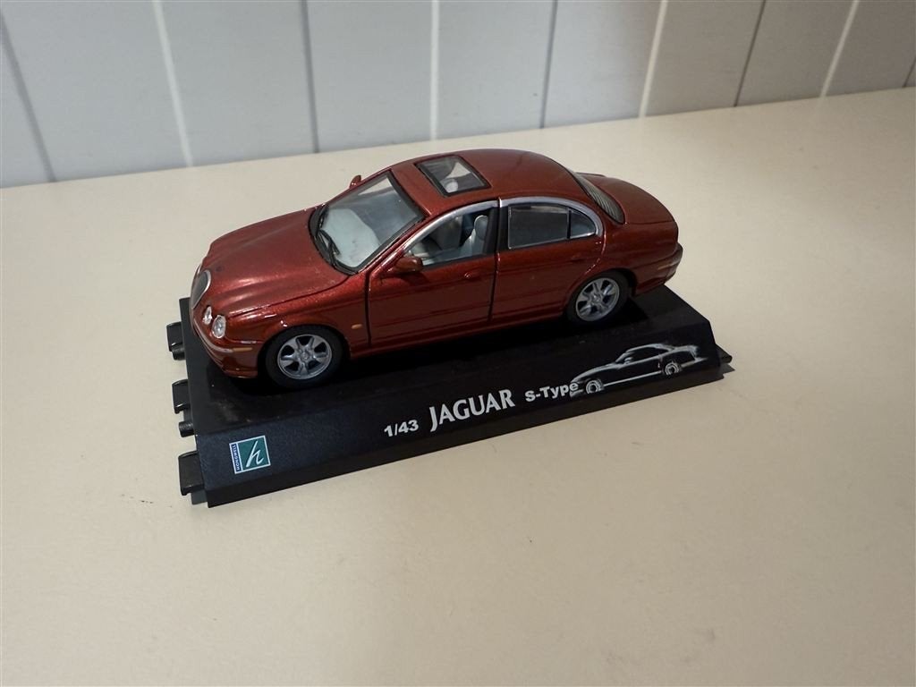 Hongwell model auto - Jaguar S type 1:43, Ophalen of Verzenden, Zo goed als nieuw, Auto, Overige merken