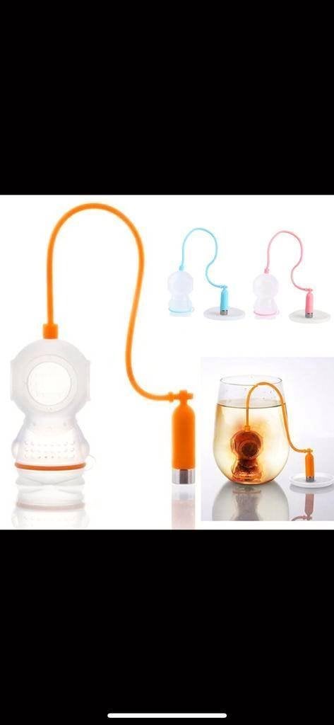 Duikertje duiker thee theefilter duiken diverse kleuren, https://www.kanoenduiksport.nl/contact/contact/, Overige typen, Nieuw