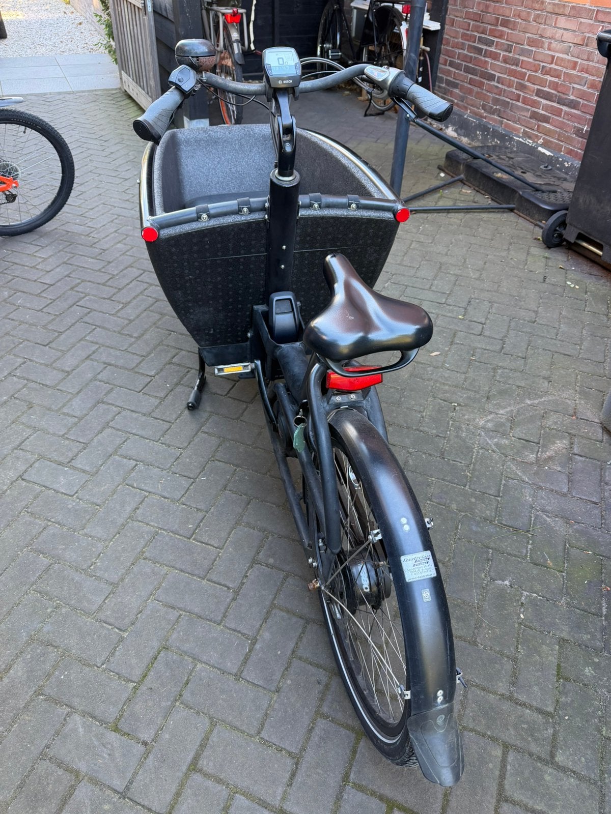 Urban Arrow Performance Family zwart, Fietsen en Brommers, Gebruikt, 3 kinderen, Elektrisch, Schijfrem