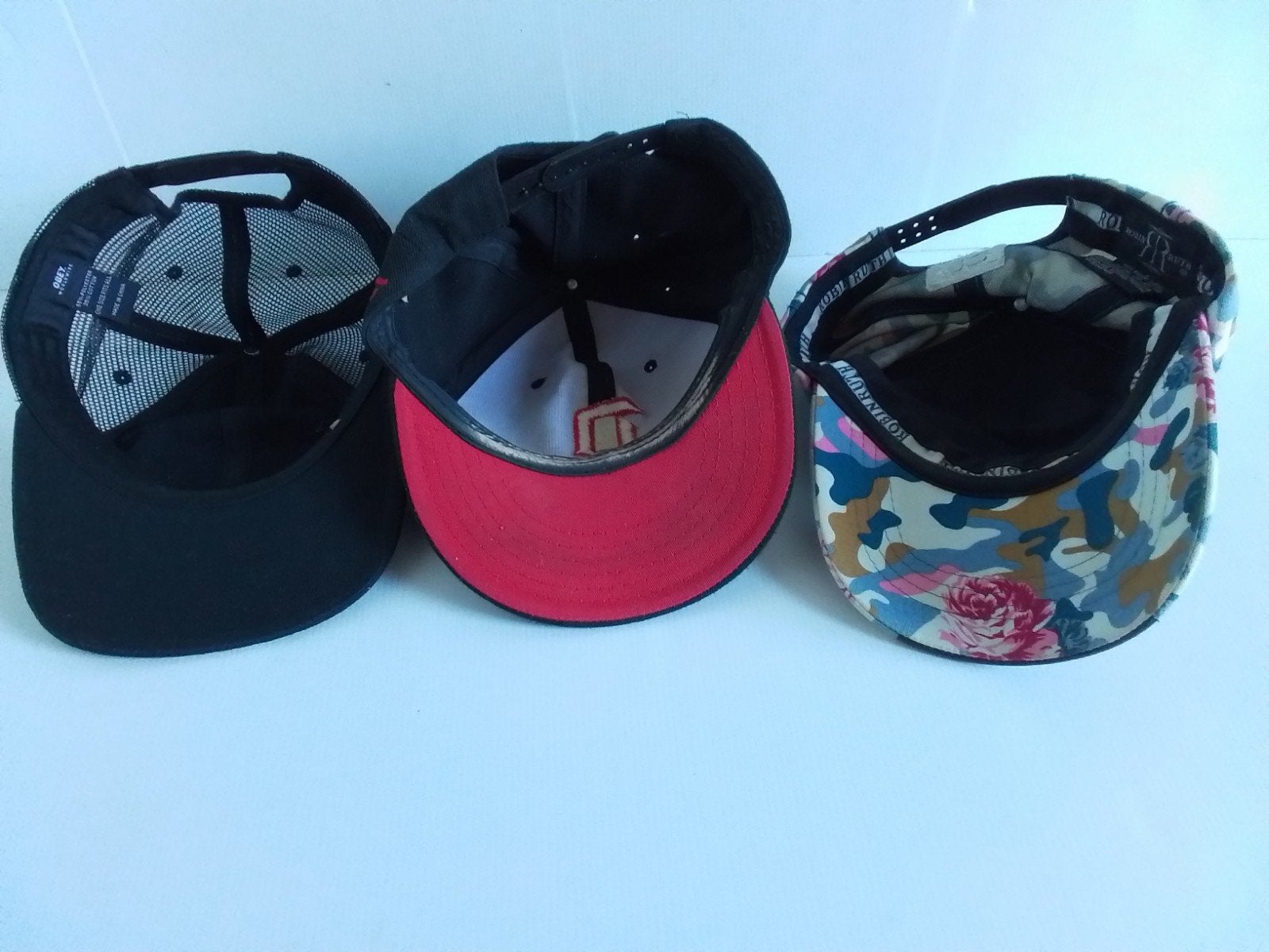 3 diverse petten - Gedragen, Ophalen of Verzenden, Gedragen, One size fits all, Pet
