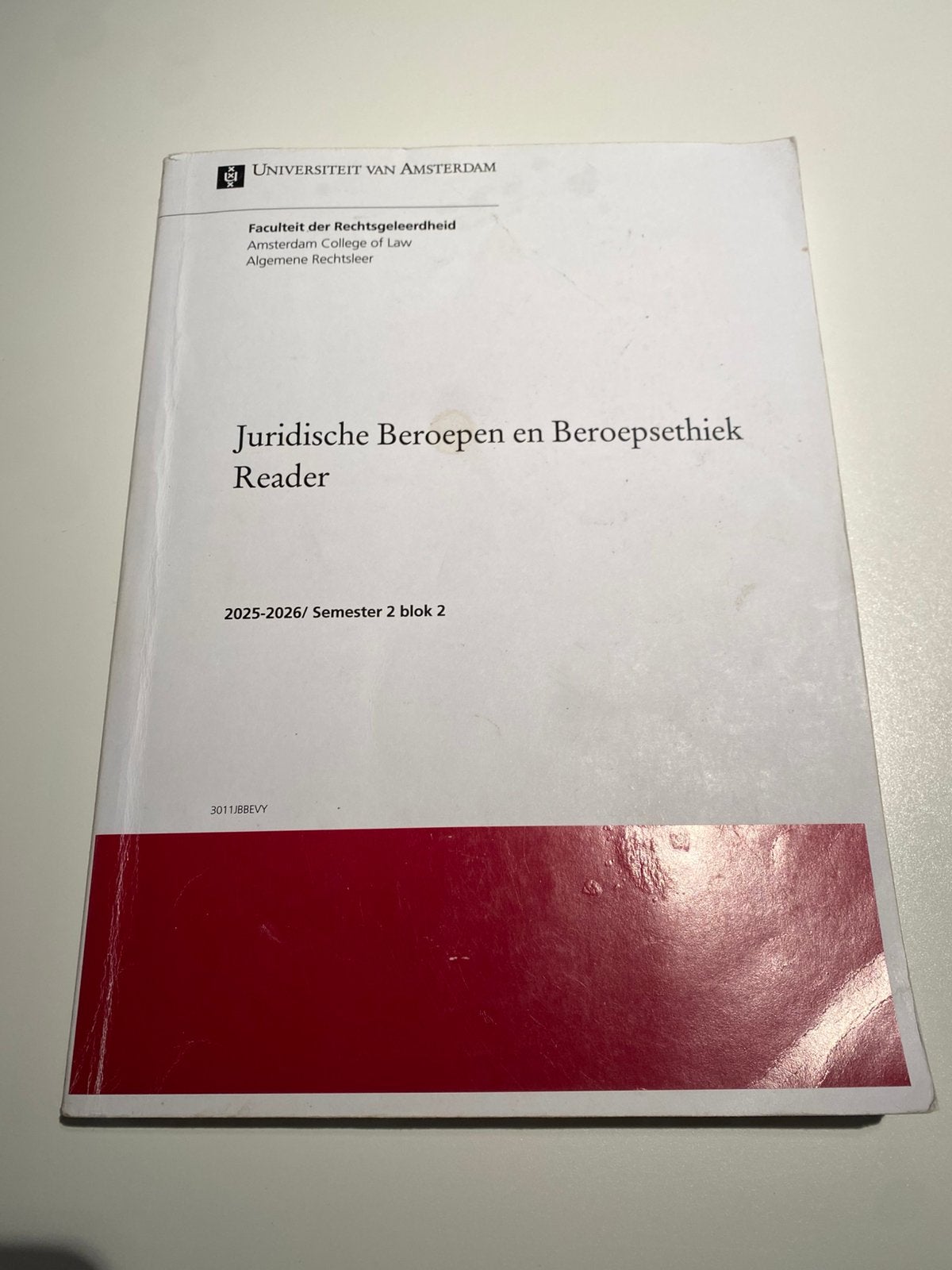 Eerstejaars studieboeken (Rechten) Rechtsgeleerdheid UvA, Ophalen of Verzenden, Alpha, Zo goed als nieuw, WO