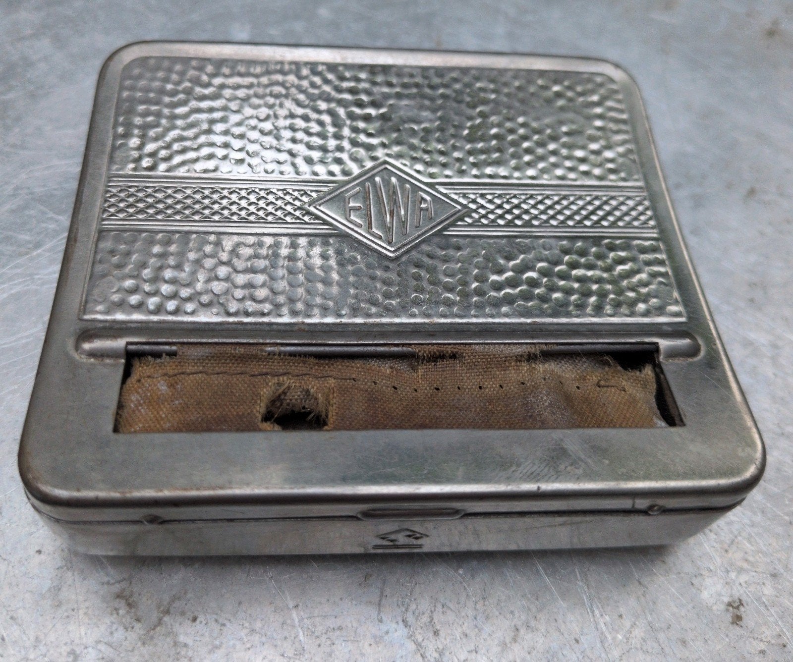 Vintage ELWA Automatische Sigarettenroller & Tabaksdoos, Ophalen of Verzenden