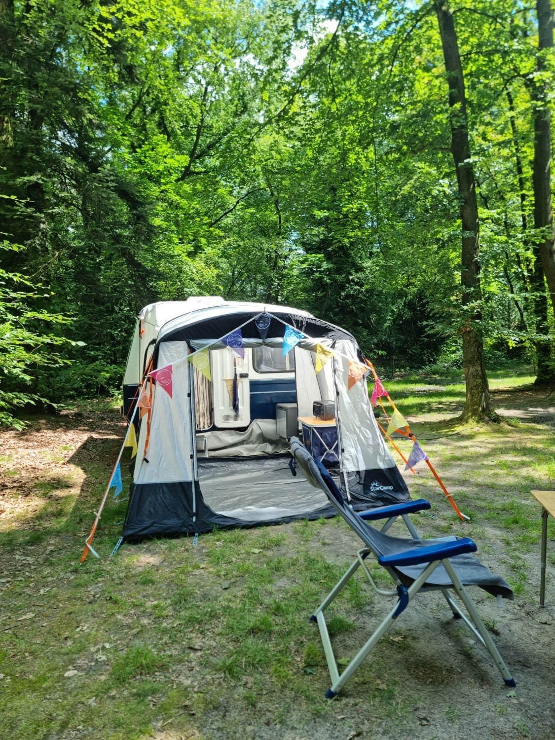 Dorema starcamp Quick en Easy Air. Voorbustent, Caravans en Kamperen, Tenten, Ophalen