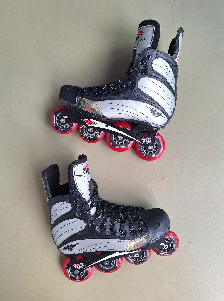 Mission 500 helium roller inline hockey skates skeelers mt 9, Overige merken, Ophalen of Verzenden, Zo goed als nieuw, Inline skates 4 wielen