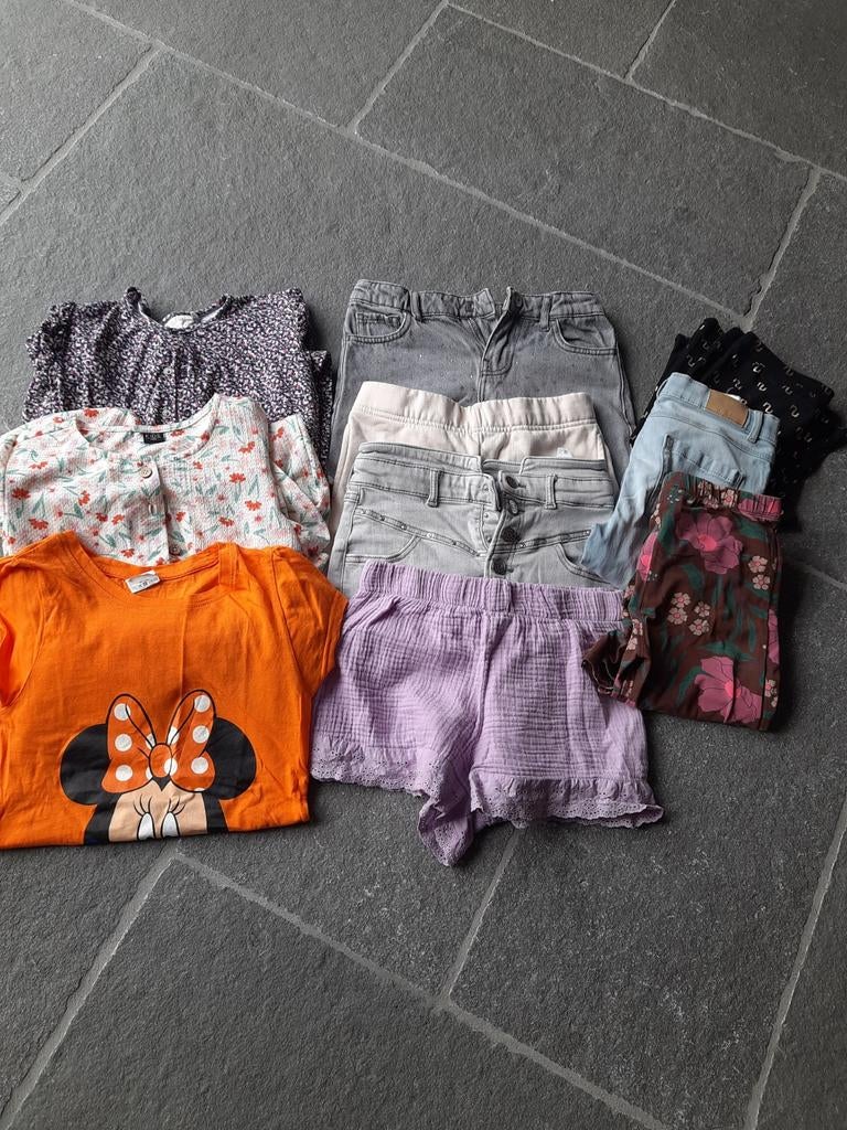 Kleding pakket 140, Kinderen en Baby's, Kinderkleding | Maat 140, Ophalen of Verzenden, Zo goed als nieuw, Meisje, Broek