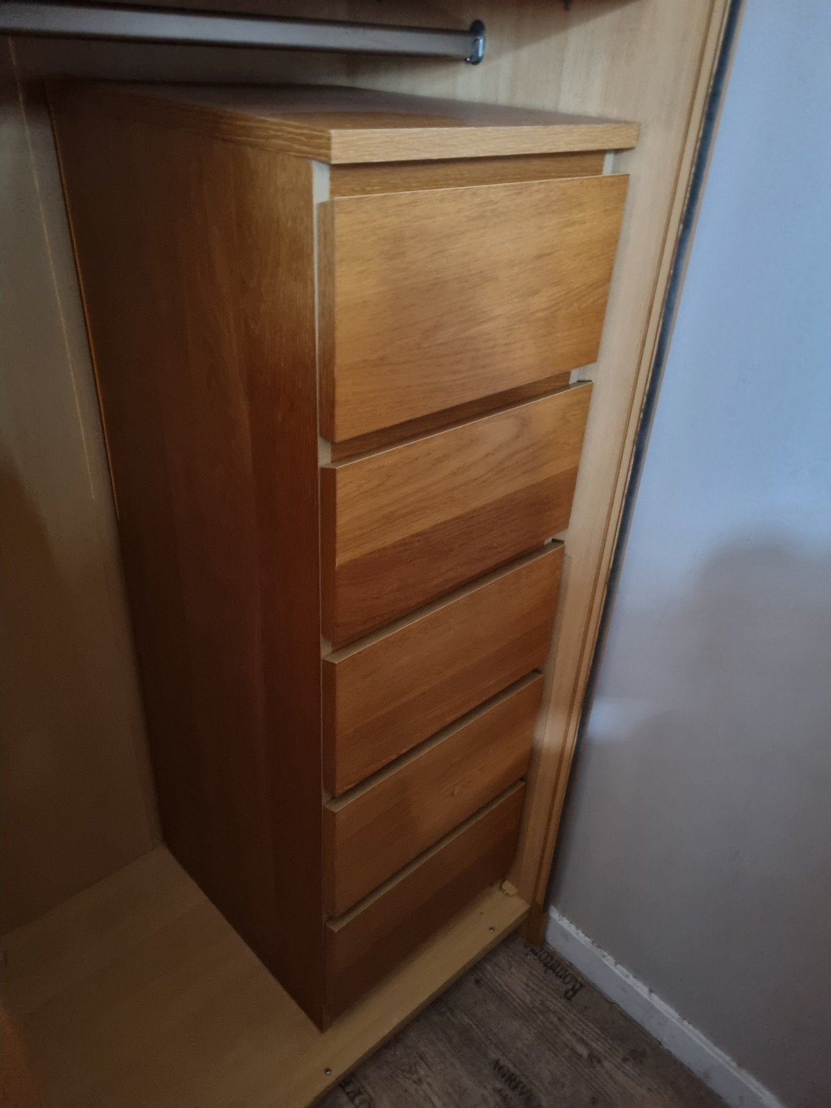Malm kast ikea, Huis en Inrichting, Kasten | Ladekasten, Ophalen, Minder dan 50 cm, 5 laden of meer, 100 tot 150 cm