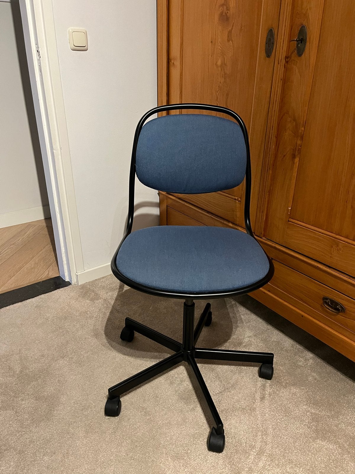 IKEA ÖRFJÄLL Bureaustoel - Zo goed als nieuw, Ophalen, Blauw, Zo goed als nieuw, Bureaustoel