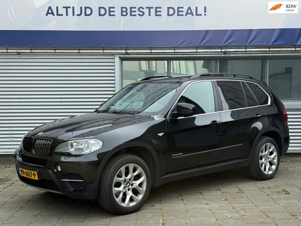 BMW X5 4.0d xDrive High Executive Grijs Kenteken l Pano l Le, Auto's, Euro 5, Gebruikt, Zwart, 2993 cc