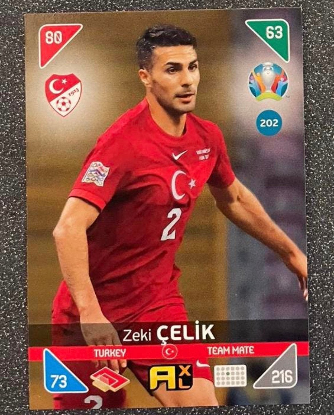 Panini EURO 2020    ÇELIK    TÜRKIYE, Verzenden, Zo goed als nieuw, Plaatje