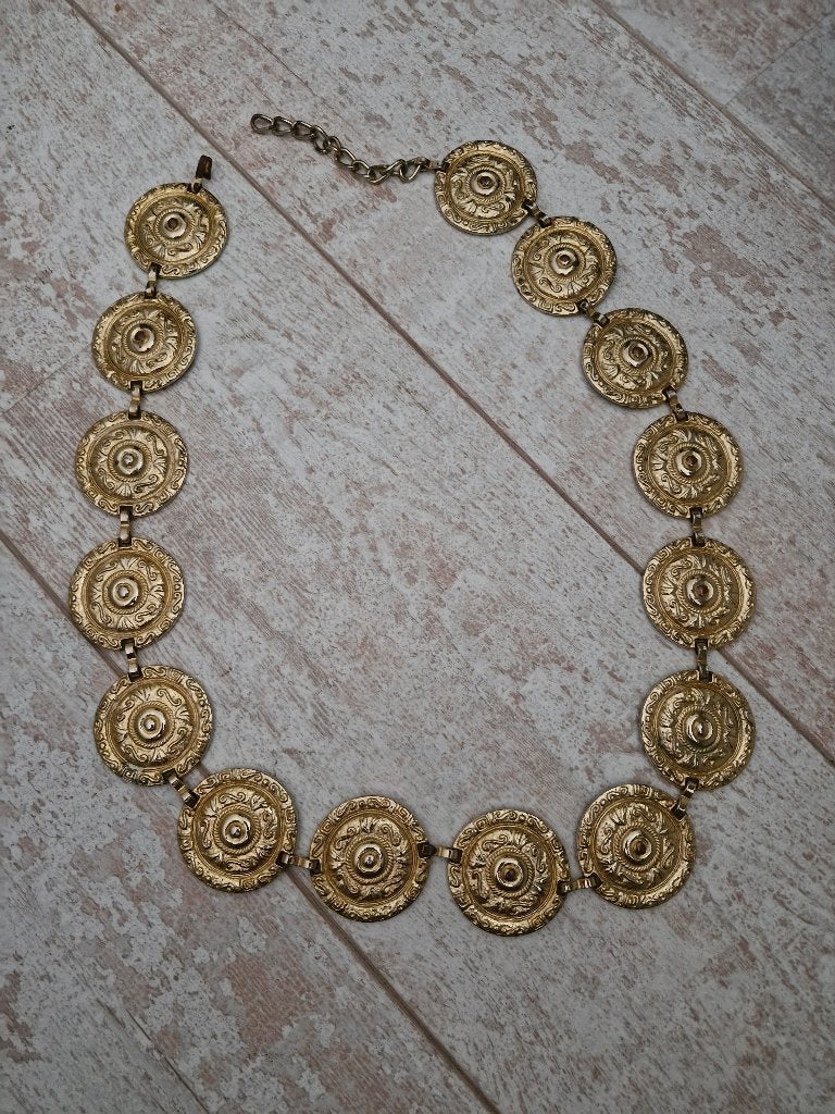 Goudkleurige riem, Ophalen of Verzenden, Zo goed als nieuw, Overige kleuren