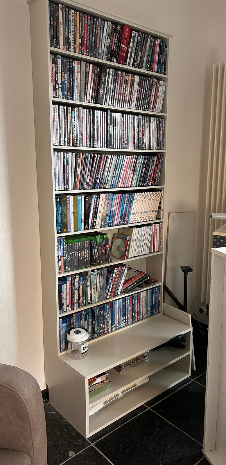 DVD kast voor 430 DVDs en apparatuur!, Ophalen, 150 discs of meer, Zo goed als nieuw, Hout