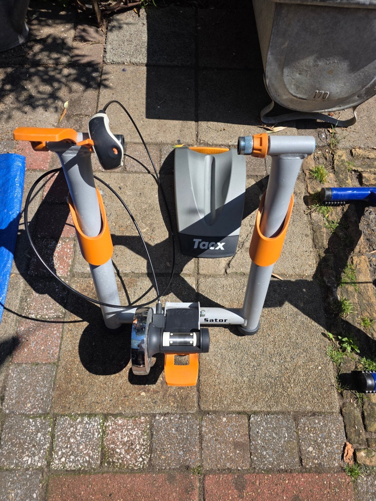 Tacx fietstrainer - Indoor fietsen, Ophalen, Gebruikt, Overige typen, Staal