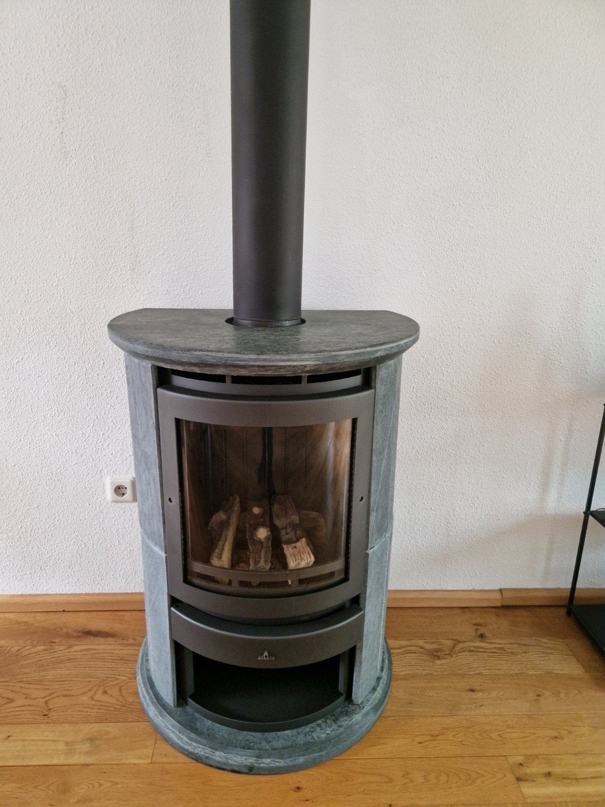 Barbas ECO 550 NN speksteen Gaskachel - Aardgas - Natuurstee, Ophalen, Zo goed als nieuw, Vrijstaande haard, Gashaard