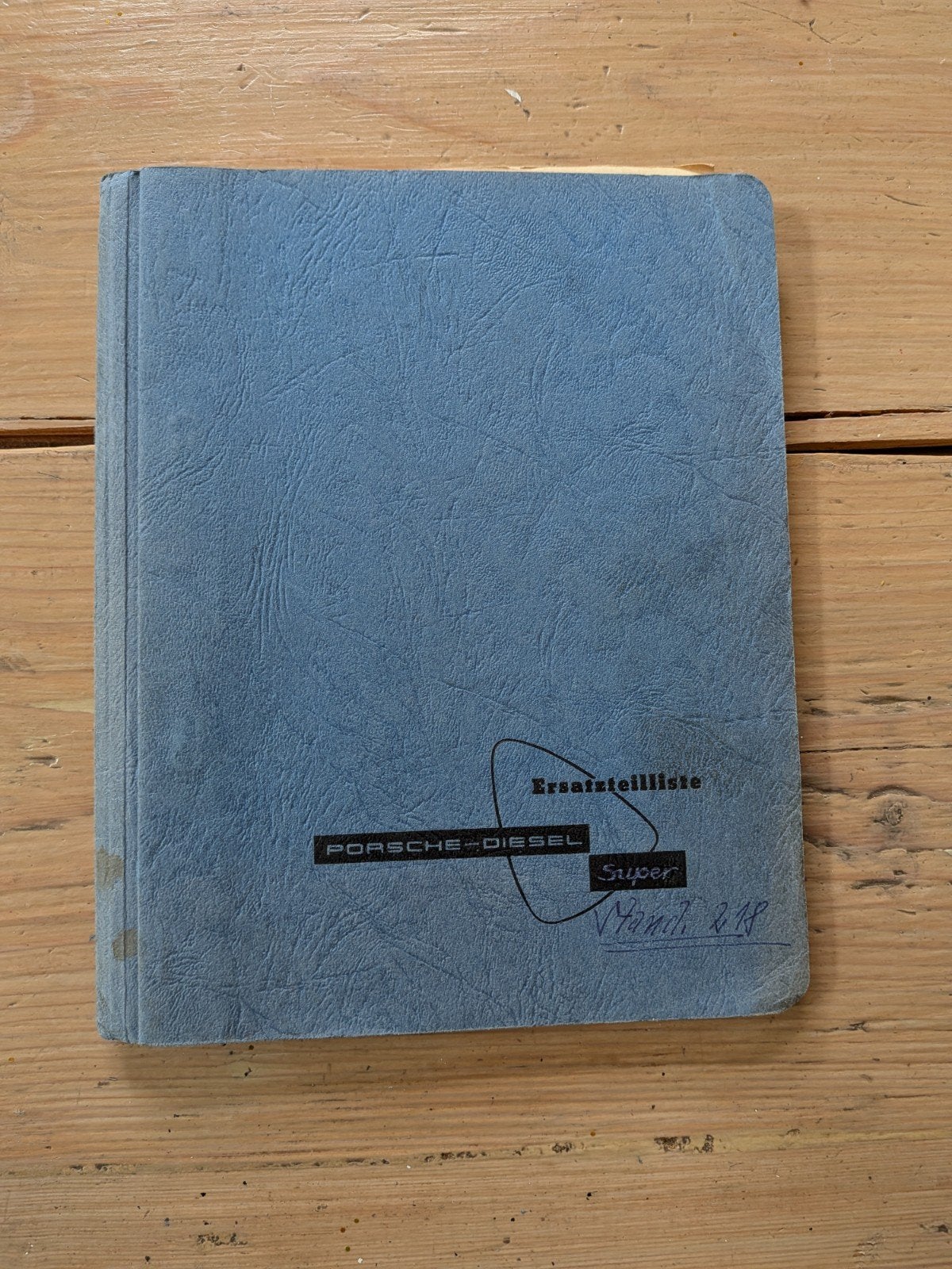 Onderdelenboek Porsche Diesel Standard tractor, Ophalen of Verzenden