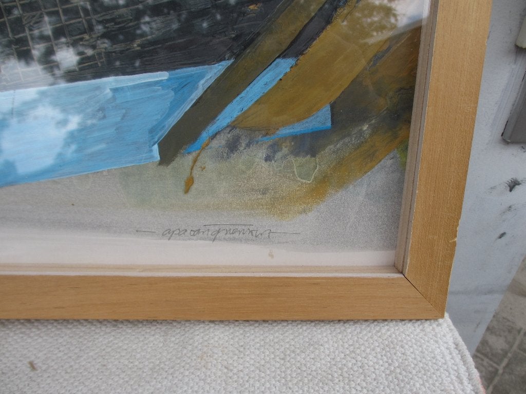 Abstract werk Arnold van Griensven 1997, Ophalen of Verzenden
