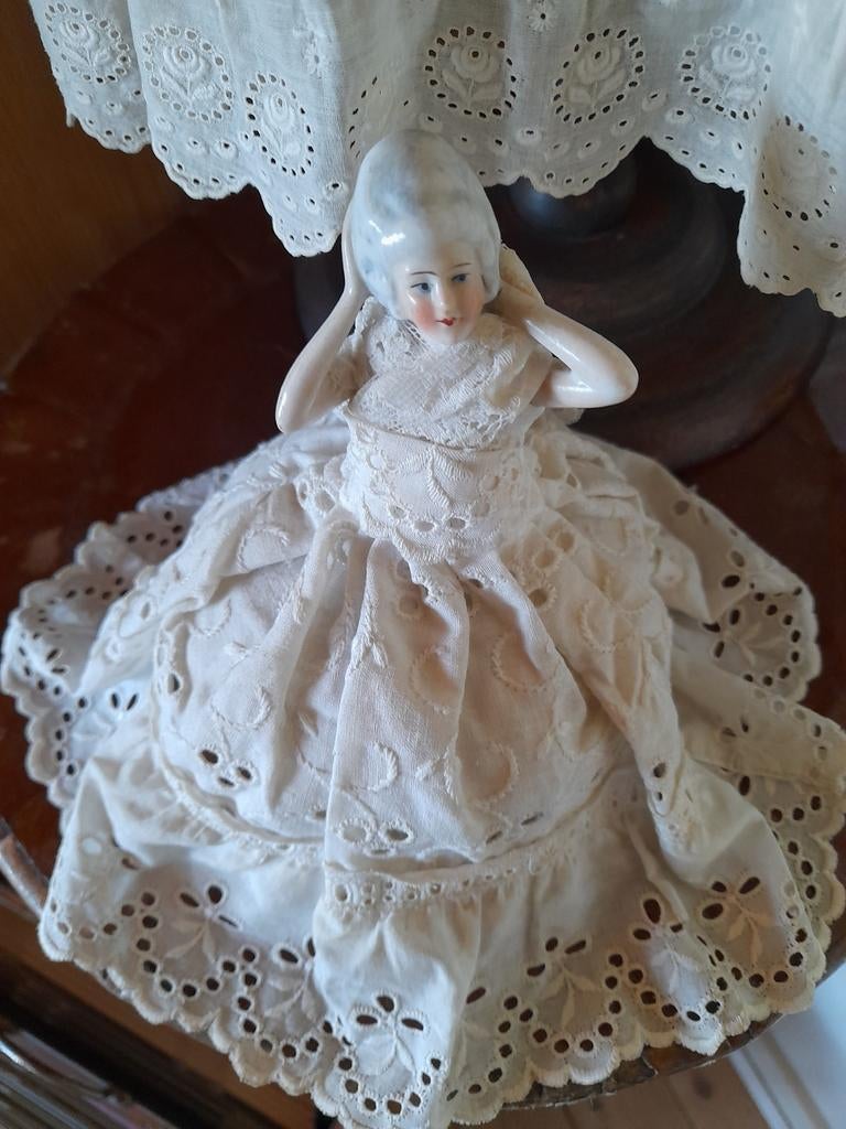 Halfdoll GERESERVEERD!!!, Antiek en Kunst, Curiosa en Brocante, Ophalen of Verzenden