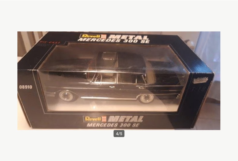 1:18 Mercedes Benz 300 SE uit 1968., Ophalen, Nieuw, Auto, Overige merken