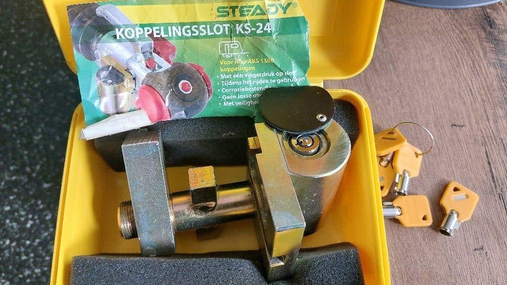 STEADY KS-24 Koppelingsslot, Ophalen, Zo goed als nieuw