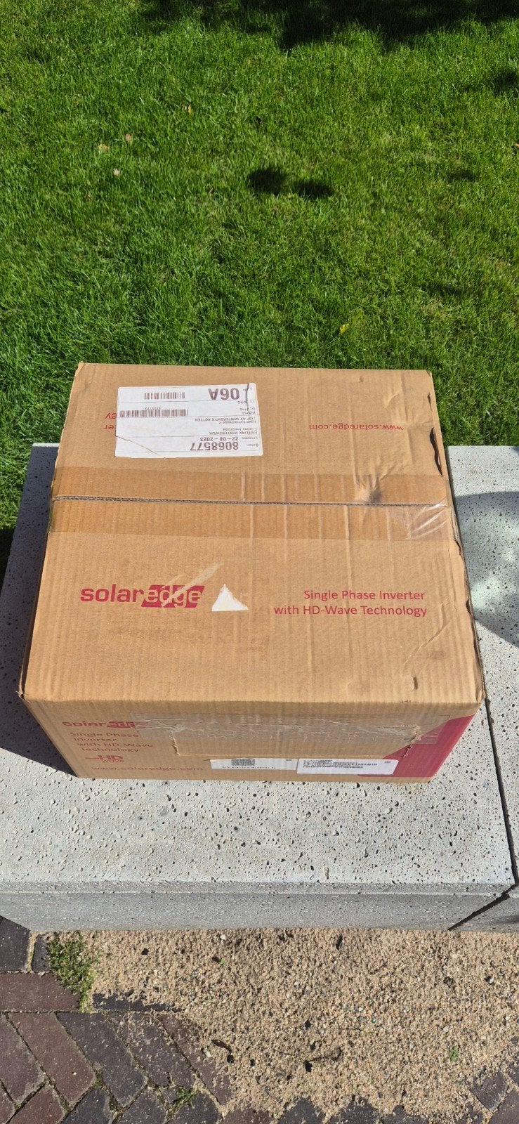 SolarEdge SE4000H omvormer - Nieuw in doos, Ophalen of Verzenden, Nieuw, Overige typen, 200 wattpiek of meer