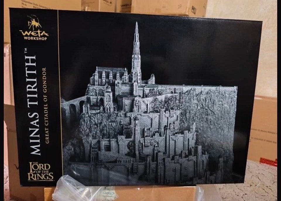 Weta Workshop Minas Tirith Standbeeld - Lord of the Rings, Verzenden, Zo goed als nieuw