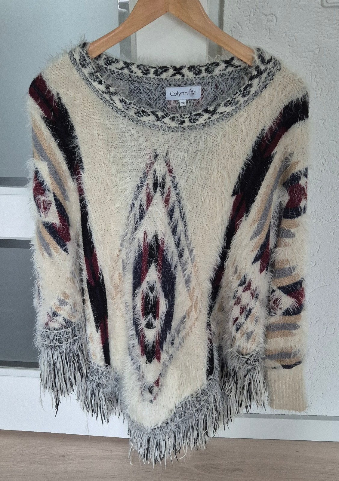 LEKKERE PONCHO VOOR FRIS WEER, Ophalen of Verzenden, Zo goed als nieuw, Zonder mouw