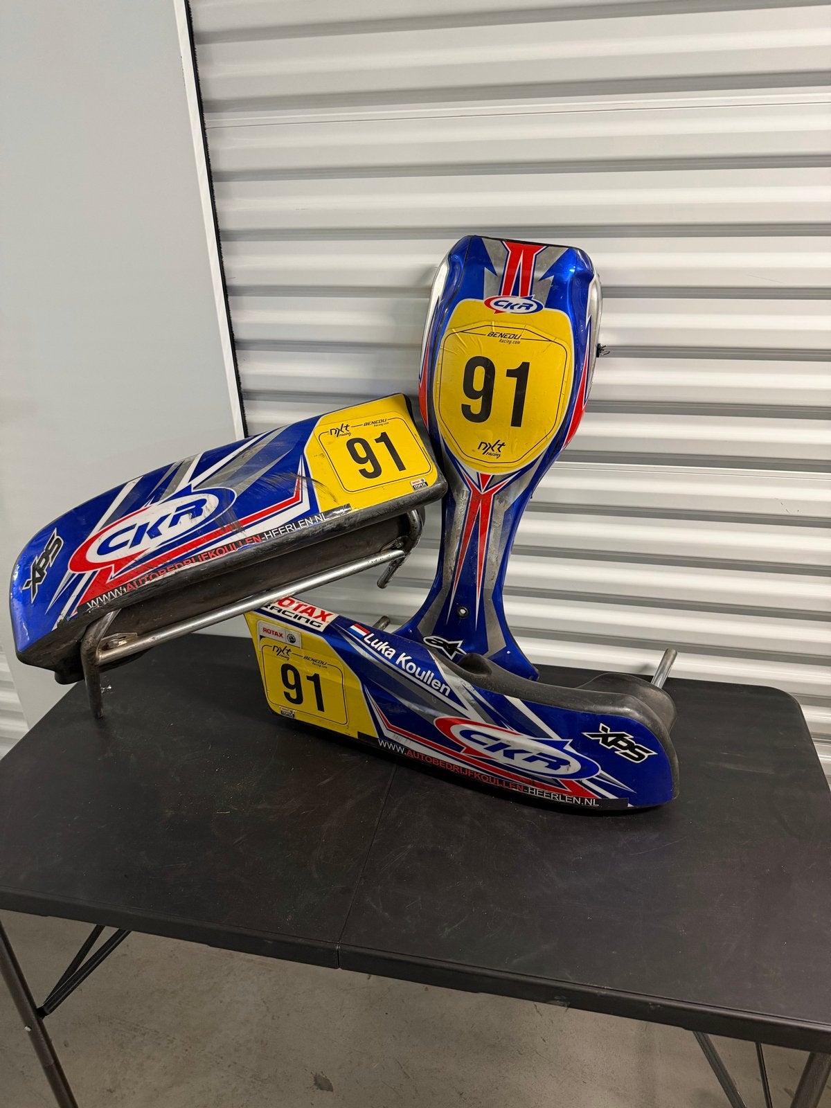 Diverse karting bumpers en sidepods, Sport en Fitness, Ophalen of Verzenden, Gebruikt, Onderdelen Kart