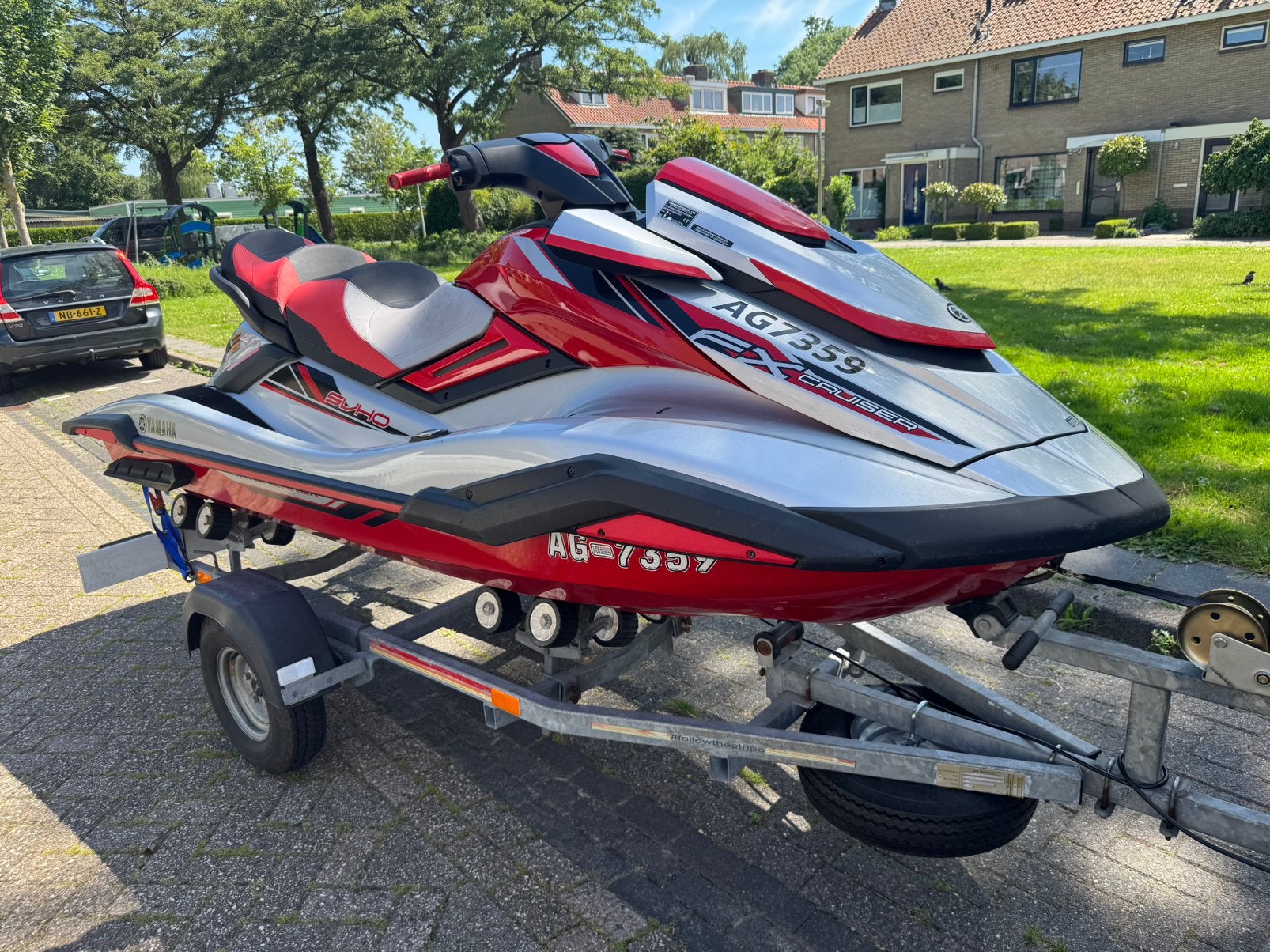 Yamaha FX Cruiser SVHO 2020 | 250 PK | 70 uur | Inc. trailer, Ophalen, Zo goed als nieuw, Benzine, 200 pk of meer