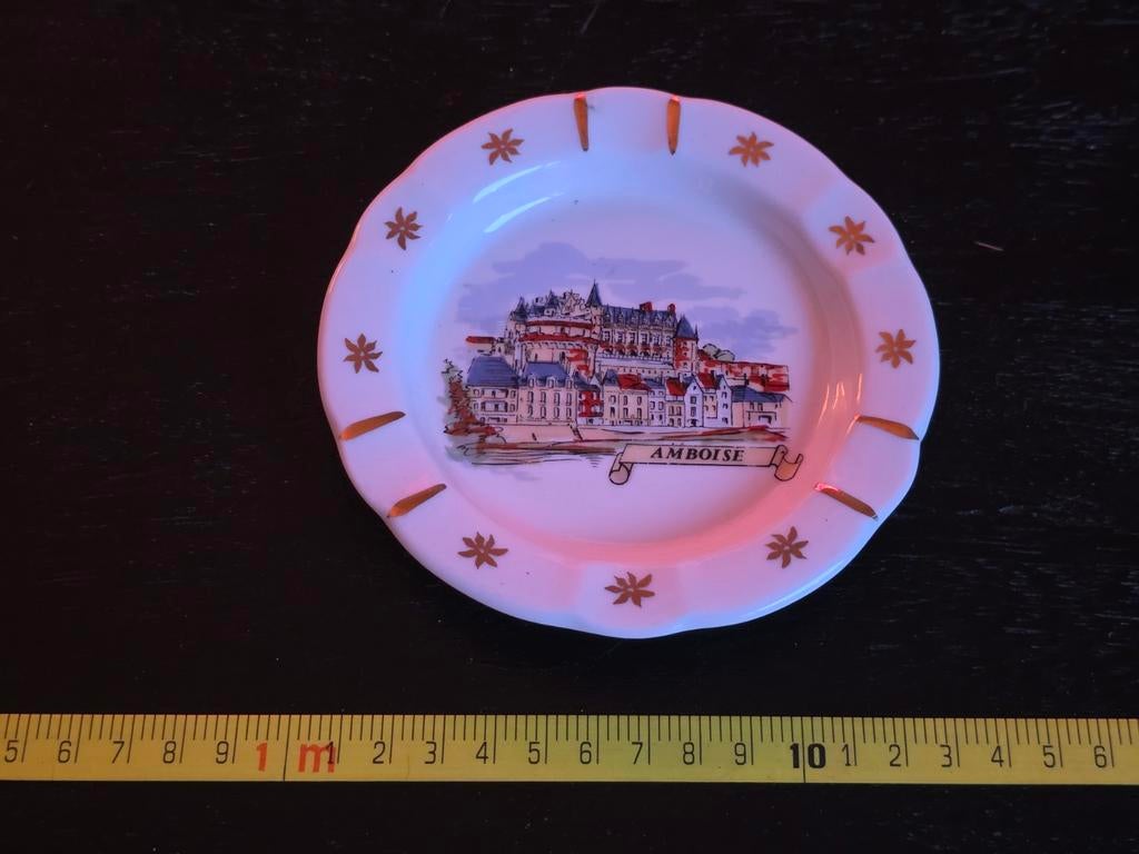 Vintage Amboise Porseleinen Schotel - Frankrijk, Antiek en Kunst, Ophalen of Verzenden