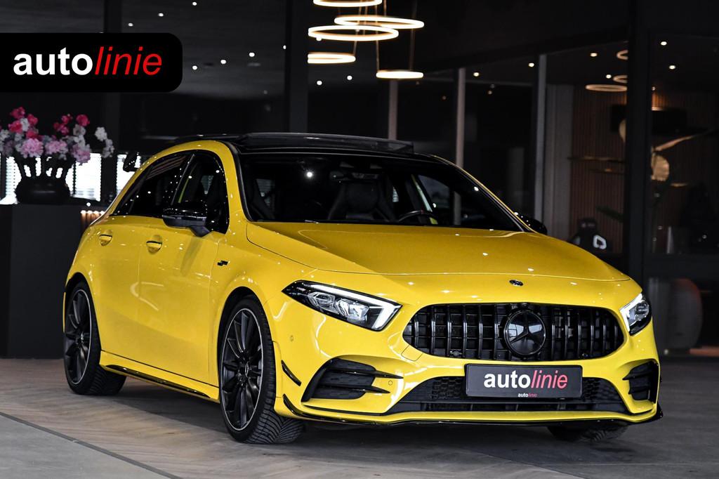 Mercedes-Benz A-klasse AMG 35 4MATIC Edition 1 Aero. Schaal,, Automaat, Gebruikt, 4 cilinders, 2000 kg