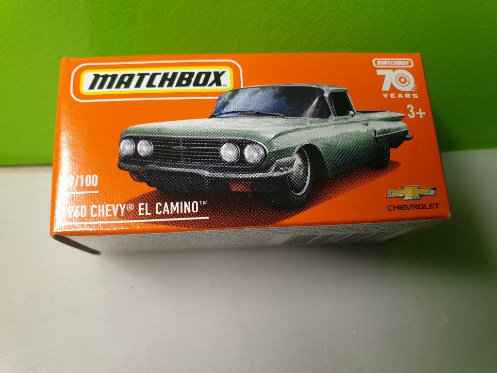 Matchbox 29 - 1960 Chevrolet El Camino [groen] 1/64 MIB [], Ophalen of Verzenden, Nieuw, Auto