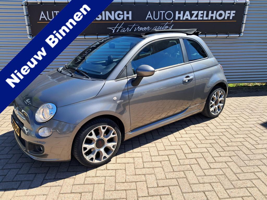 Fiat 500C 0.9 TwinAir Lounge! Cabrio! Ndl auto! | Airco | LM, Euro 5, 86 pk, Gebruikt, Cabriolet
