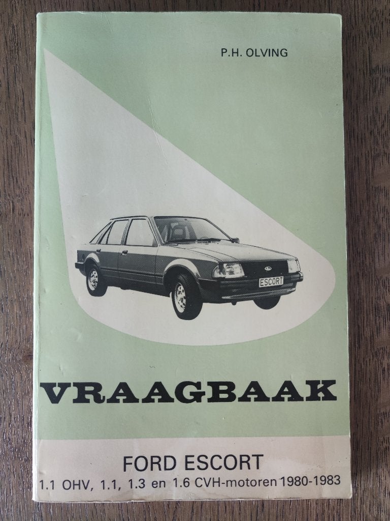 Vraagbaak Ford Escort '81 (1980-1983), Boeken, Gelezen, Ford, Ophalen of Verzenden, P.H. Olving