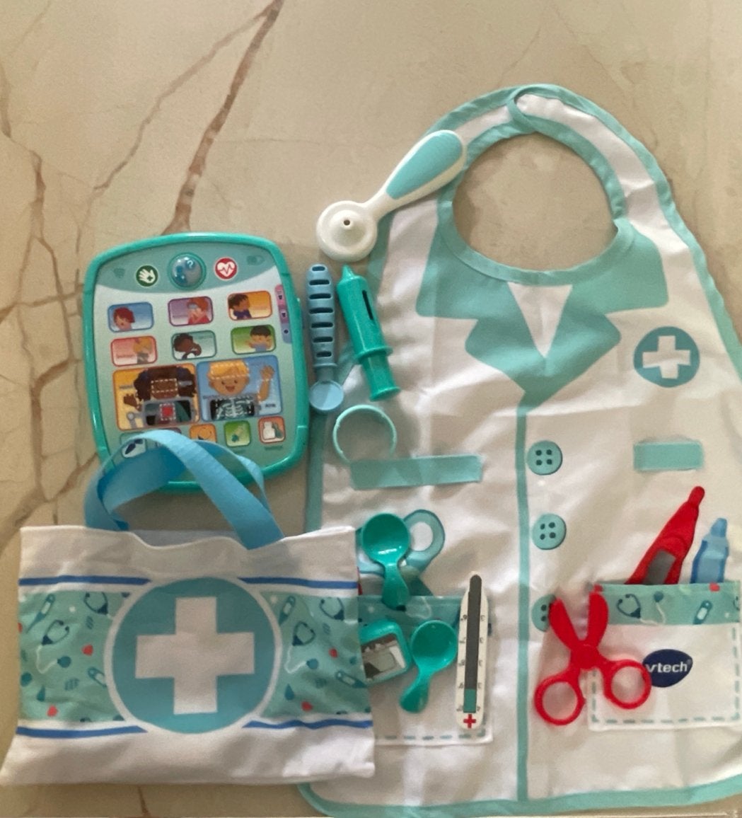 VTech Dokterstas met interactieve tablet en accessoires, Kinderen en Baby's, Speelgoed | Educatief en Creatief, Ophalen of Verzenden