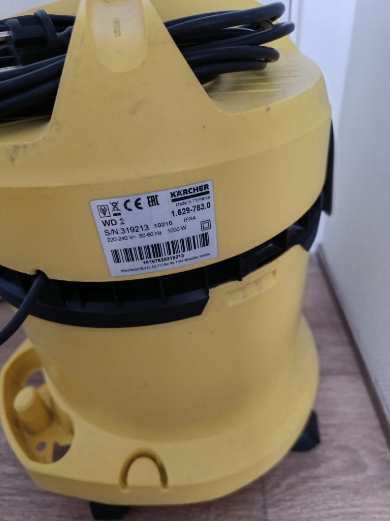 Karcher WD 2, Gebruikt, Kärcher, Overige typen, Minder dan 1200 watt