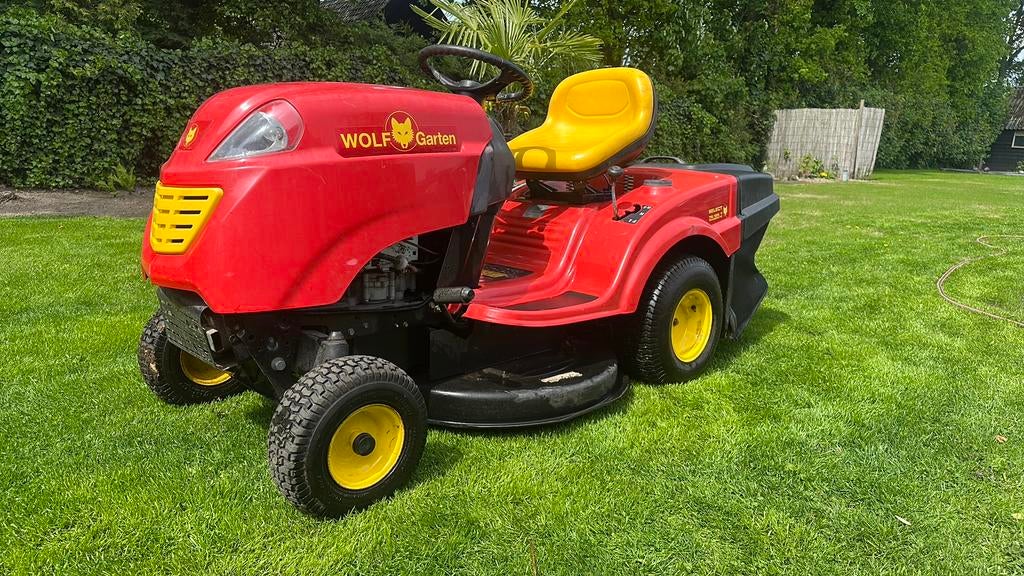 Wolf-Garten Zitmaaier - Krachtig en Betrouwbaar, Tuin en Terras, Zitmaaiers, Ophalen, Gebruikt, Mulchfunctie, Minder dan 90 cm