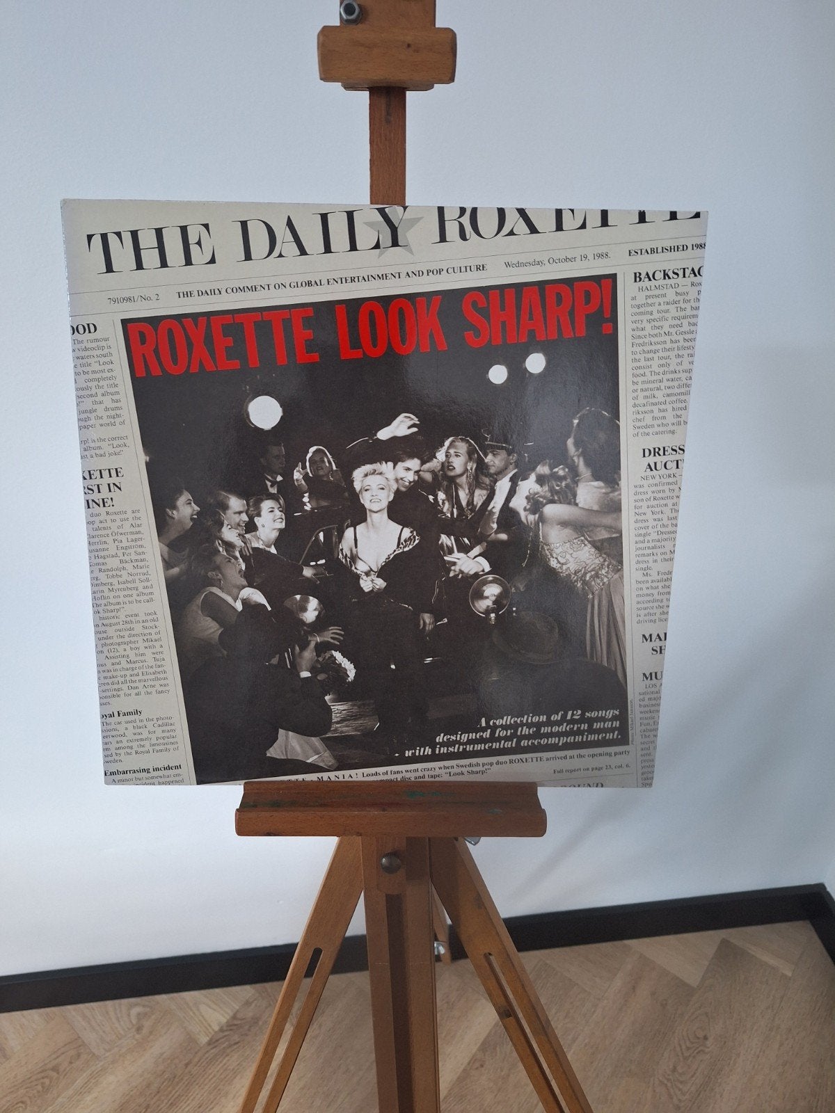 Roxette - Look Sharp! (LP, 1988), LP, Gebruikt, Pop, Ophalen of Verzenden