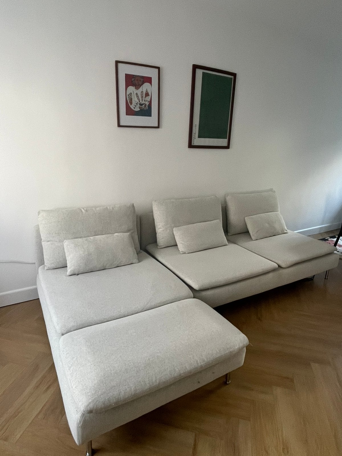 IKEA soderhamn sofa, Huis en Inrichting, Ophalen, Zo goed als nieuw, 125 tot 150 cm, 250 tot 300 cm