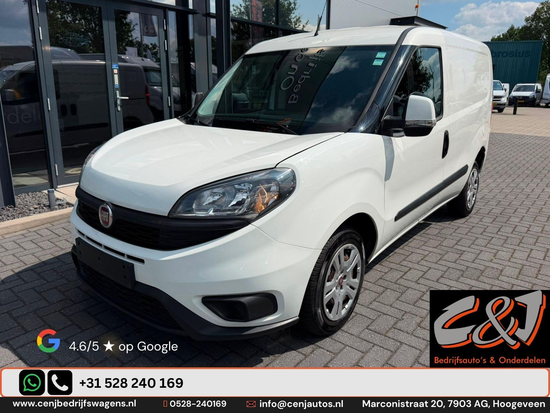 Fiat Doblò Cargo 1.6 MJ L1H1 S Trekking schade, airco, crui, Auto diversen, Schadeauto's, Lemelerbergweg 12
1101AJ  Amsterdam, NL