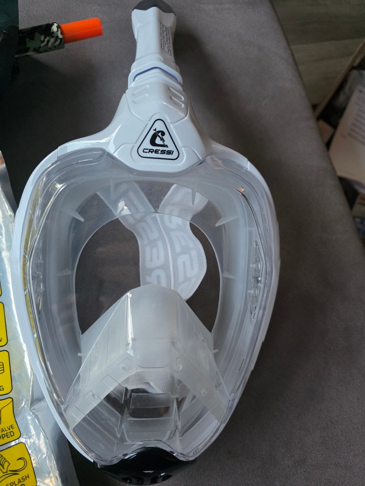 Cressi Bali Full Face Snorkelmasker L/XL - Nieuw, Ophalen of Verzenden, Nieuw, Duikbril of Snorkel