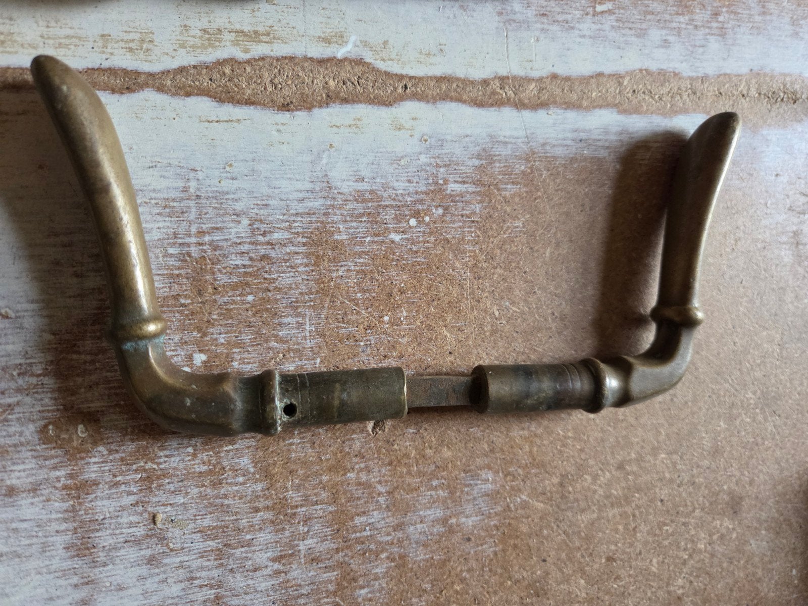 antieke messing deurklinken, Doe-het-zelf en Verbouw, Ophalen of Verzenden, Koper of Messing, Klink of Kruk