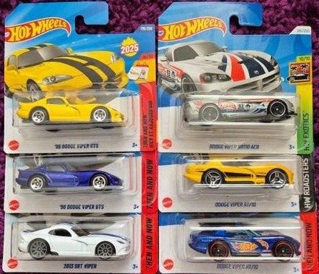Hot Wheels Dodge Viper modellen, Ophalen of Verzenden, Nieuw, Auto