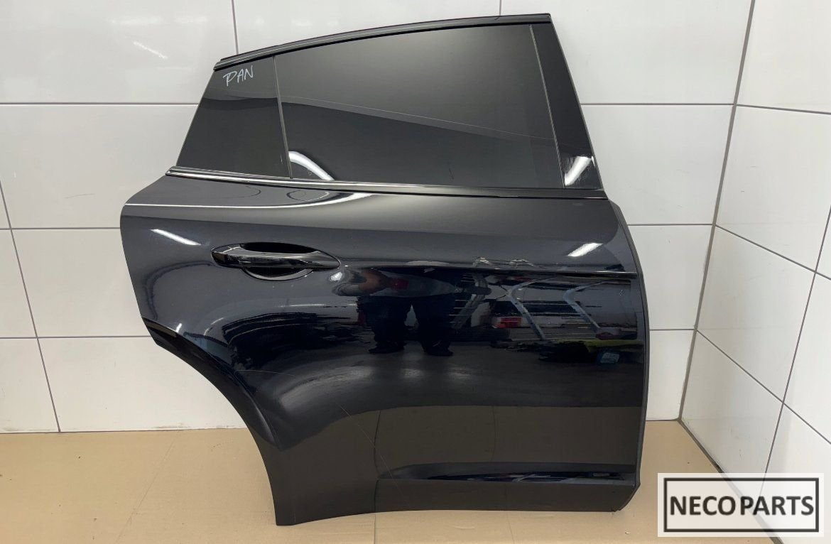 PORSCHE PANAMERA 971 ACHTER DEUR DEUREN RECHTS KLEUR LC9X !!, Gebruikt, -, -, Porsche