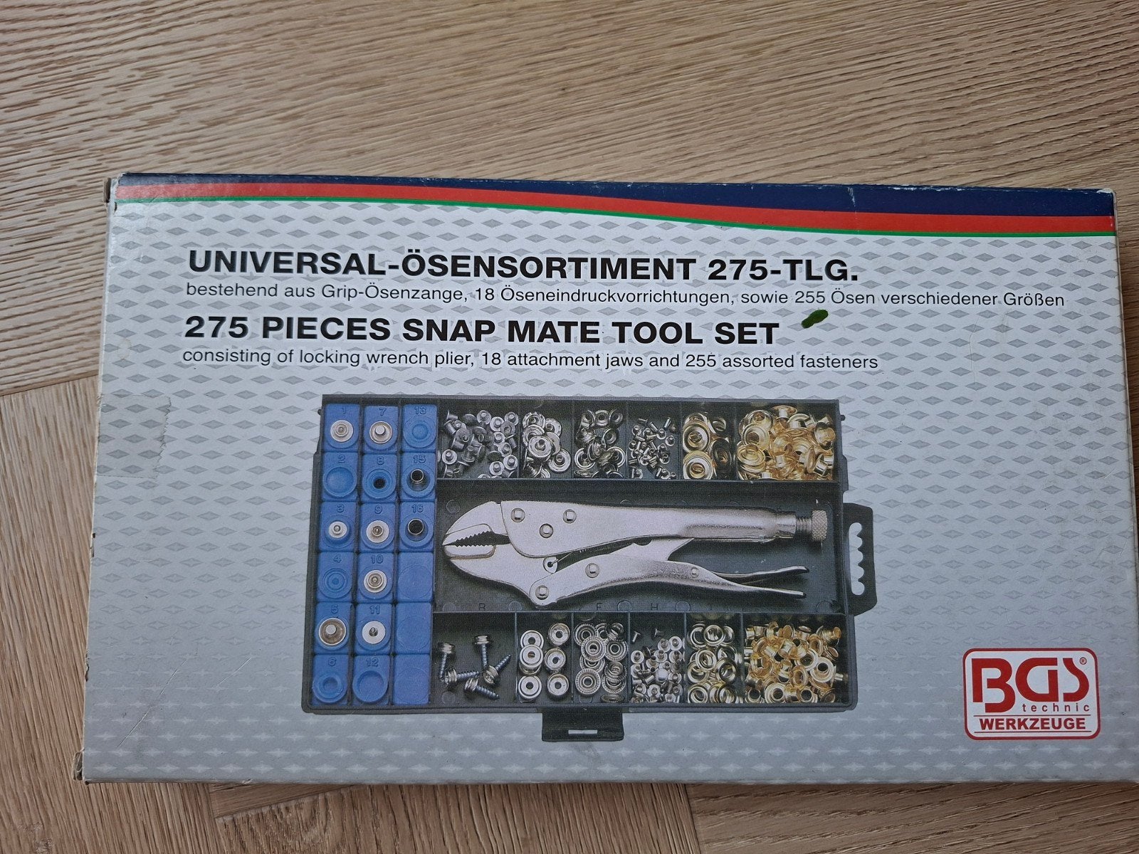 Drukknopenset / nestelset., Ophalen, Zo goed als nieuw